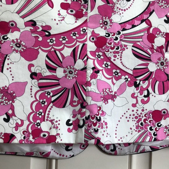 TAHARI Retro Print Blazer 10P - Picture 4 of 13